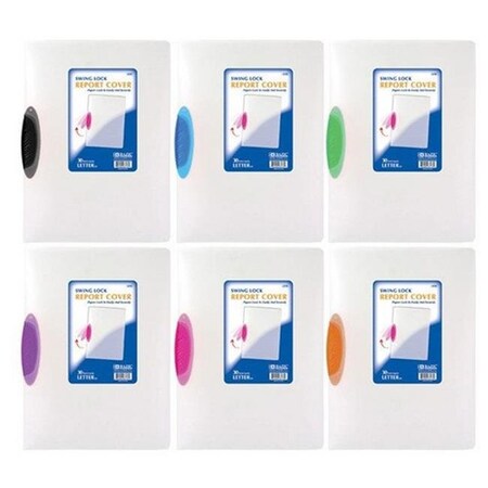 Bazic Products Bazic 3170   Translucent Swing Lock Report Cover Case of 48 3170